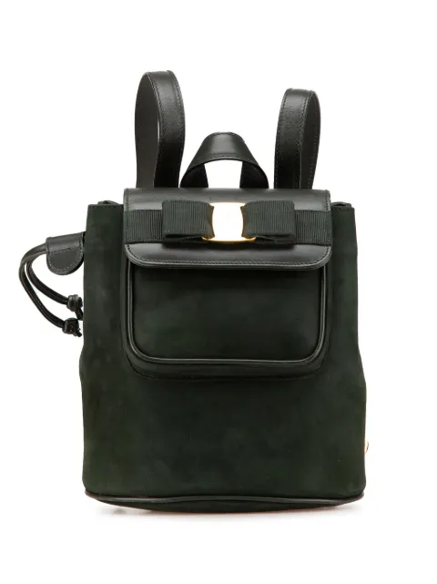 Ferragamo Pre-Owned mochila Vara Suede 2010-2024
