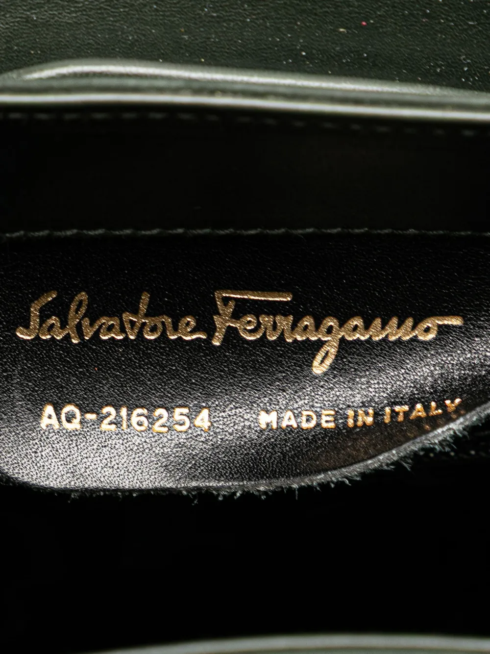 Pre-owned Ferragamo 2010-2024 Vara Suede Backpack In Green