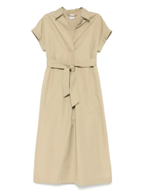 Robe mi-longue à taille ceinturée - ASPESI - Modalova