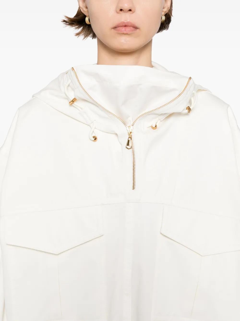 ZIMMERMANN Pullover met capuchon Beige