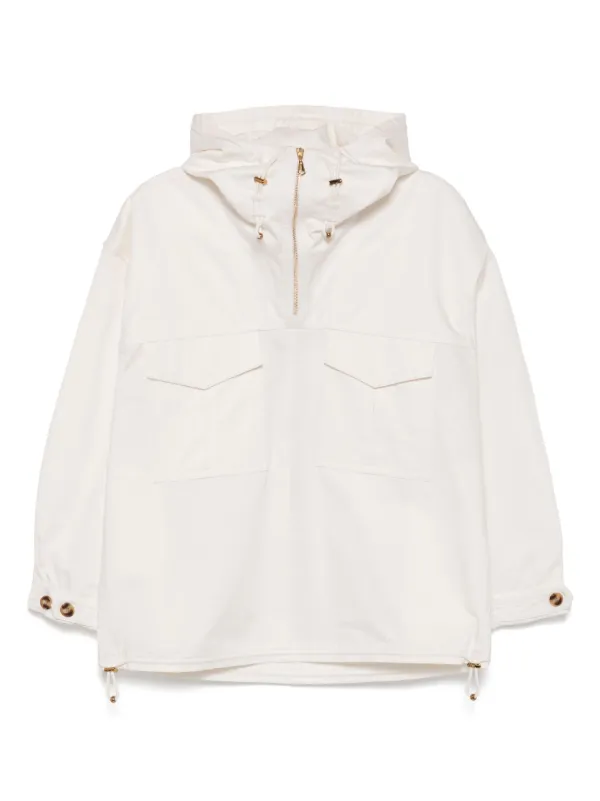 Zimmermann Hooded Pullover in Neutrals
