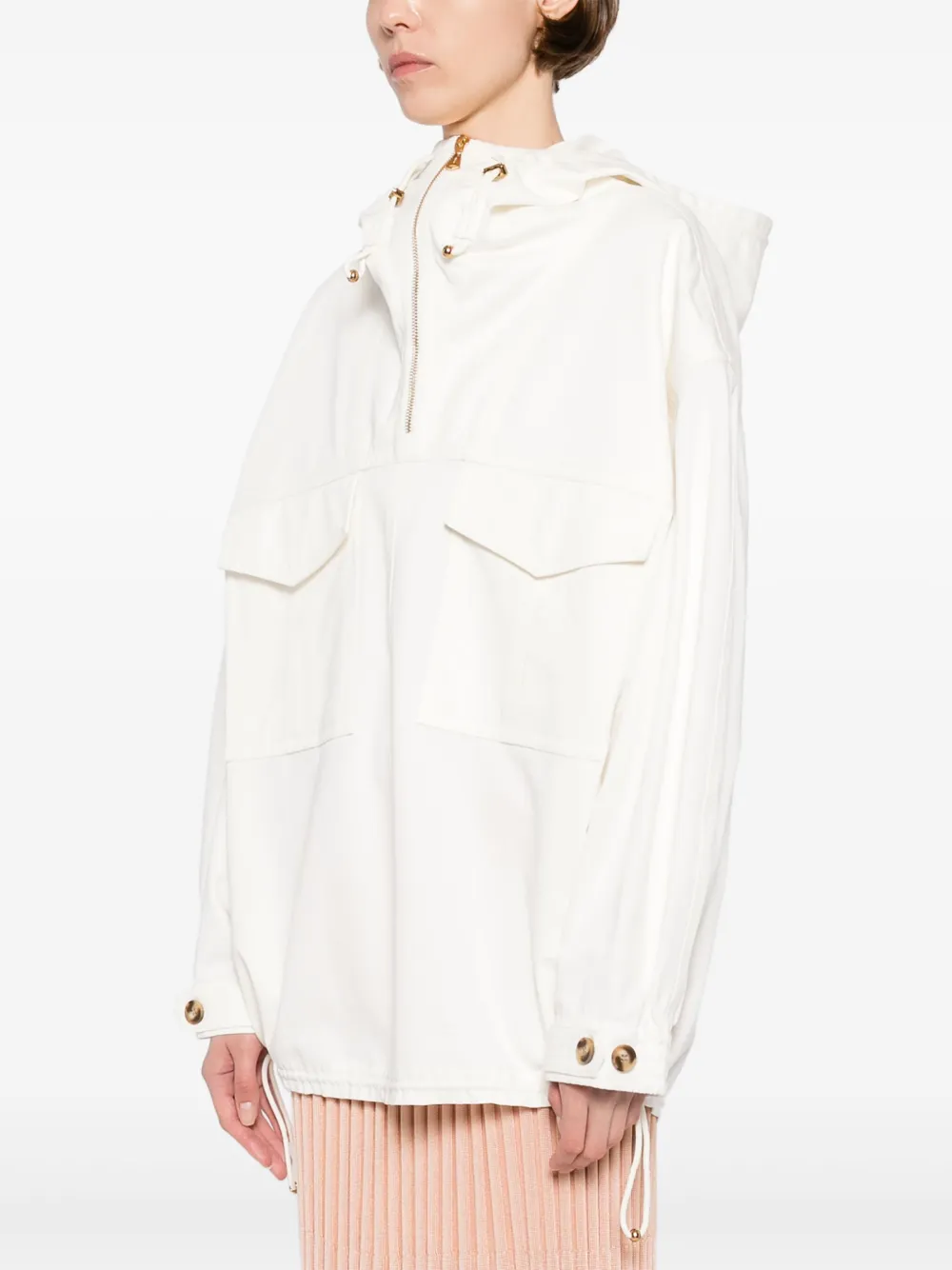 ZIMMERMANN Pullover met capuchon Beige