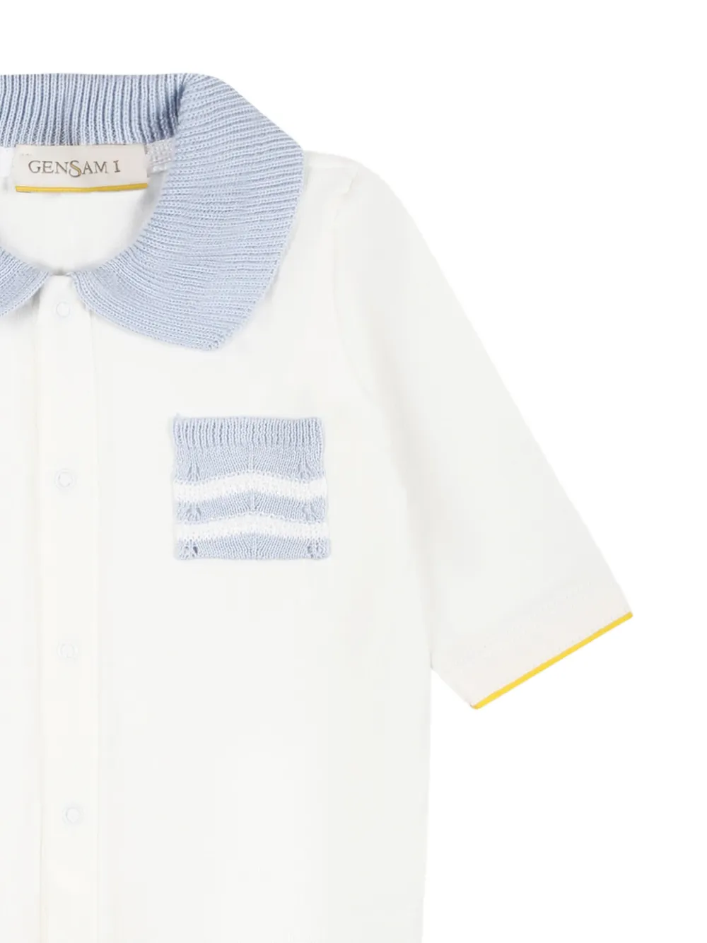Gensami kids Gebreide romper Wit