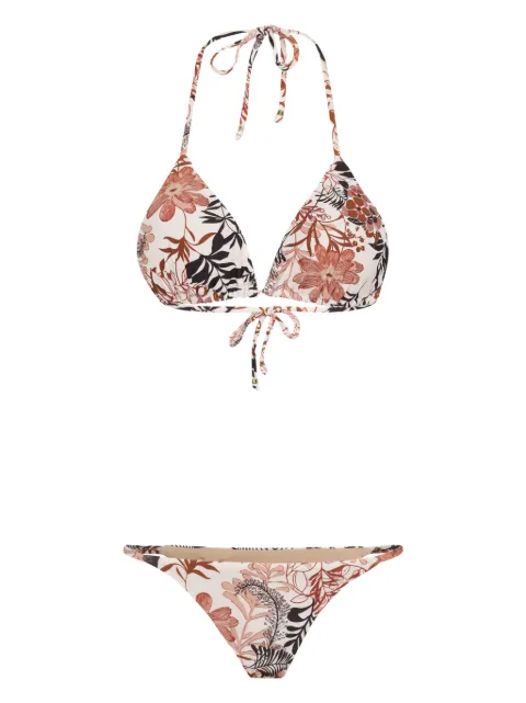 Amir Slama bikini con estampado floral