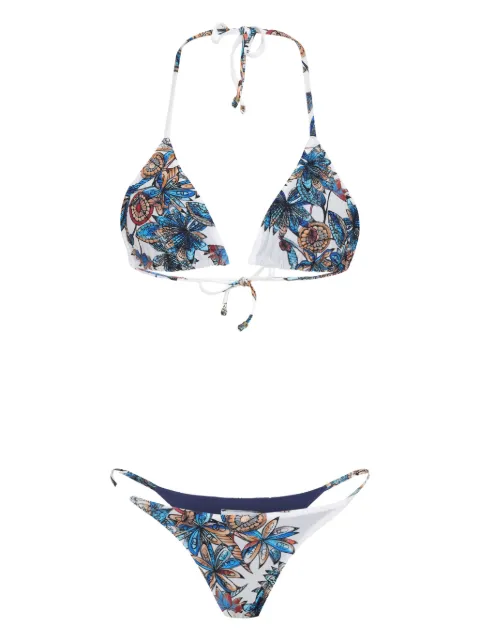 Amir Slama floral-print bikini