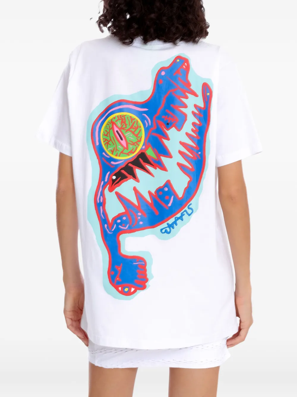 Amir Slama Katoenen T-shirt Wit