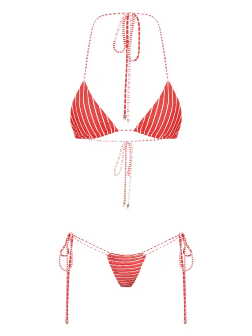 Bikini à rayures - Amir Slama - Modalova