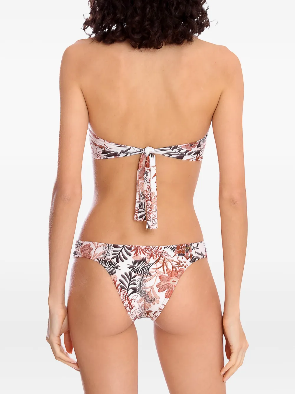 Amir Slama Bikini met bloemenprint Wit
