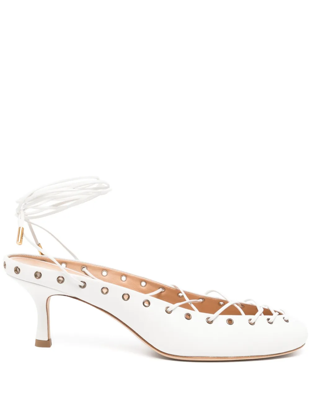 Chloé leather mules White