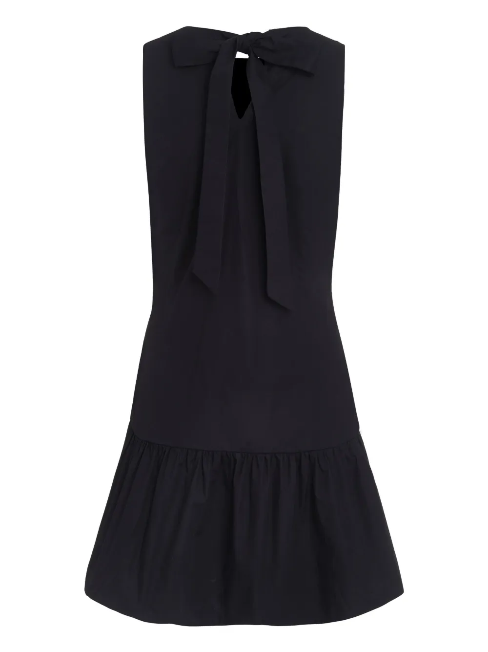 Marie Oliver Marilyn mini-jurk met ruches Zwart
