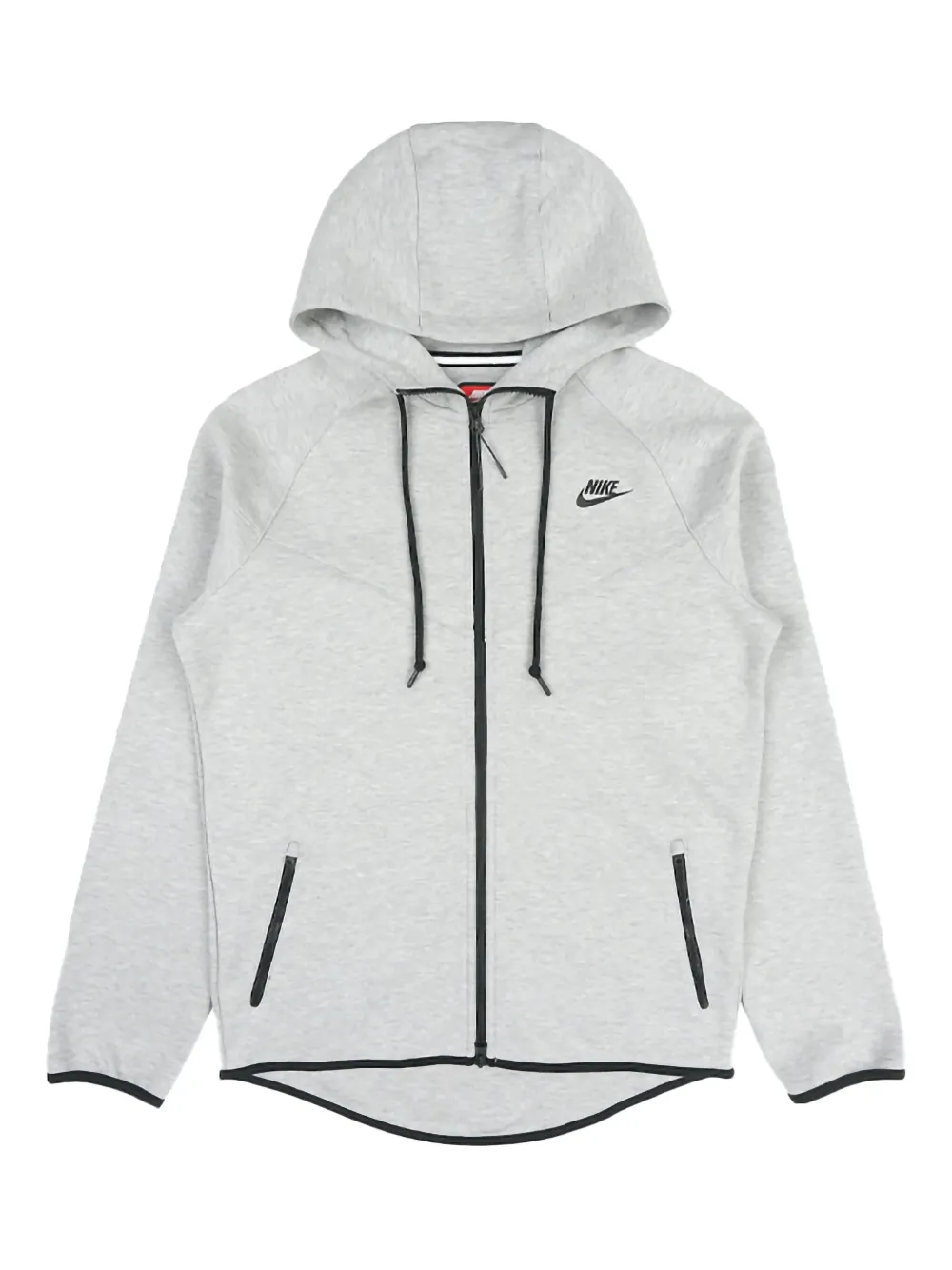 Nike Hoodie met Swoosh-logo Grijs