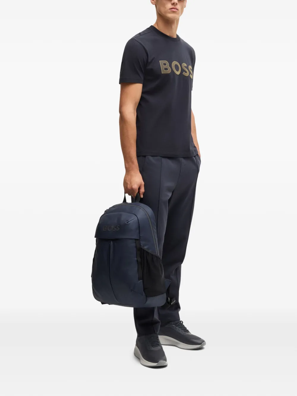 BOSS mochila con logo en relieve | Image 2