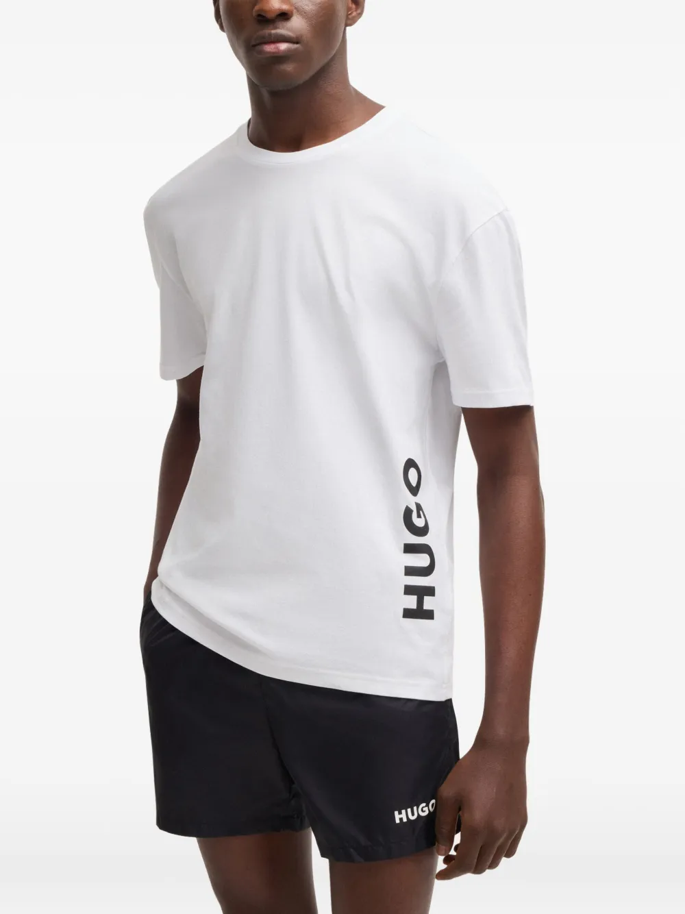 HUGO Camiseta com estampa de logo | Camisetas | Image 2