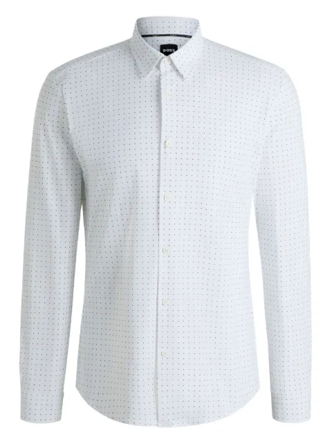 BOSS patterned shirt 