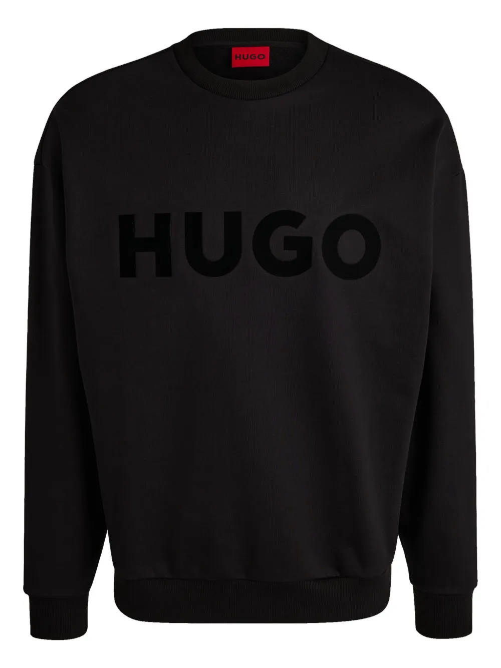 HUGO Felpa leggera in cotone - Nero