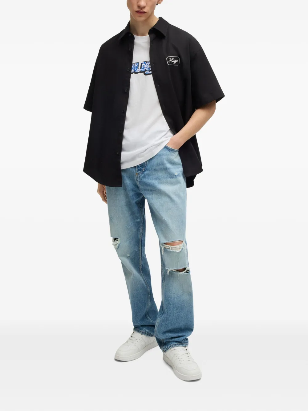 HUGO playera con logo estampado | Playeras | Image 2