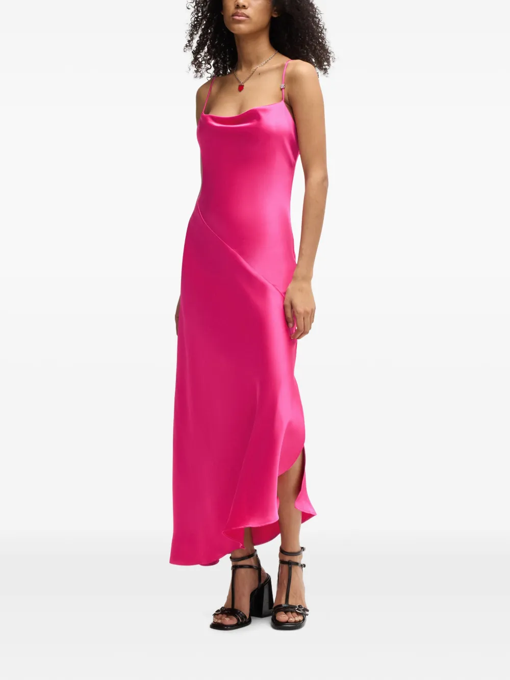 HUGO Asymmetrische jurk - Roze
