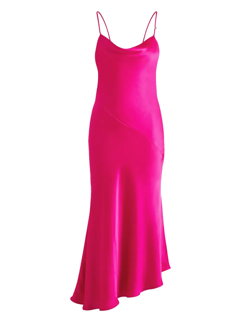 HUGO vestido asimétrico | rosado | Image 1