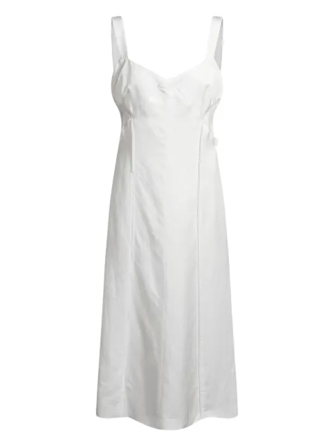 BOSS V-neck midi dress 