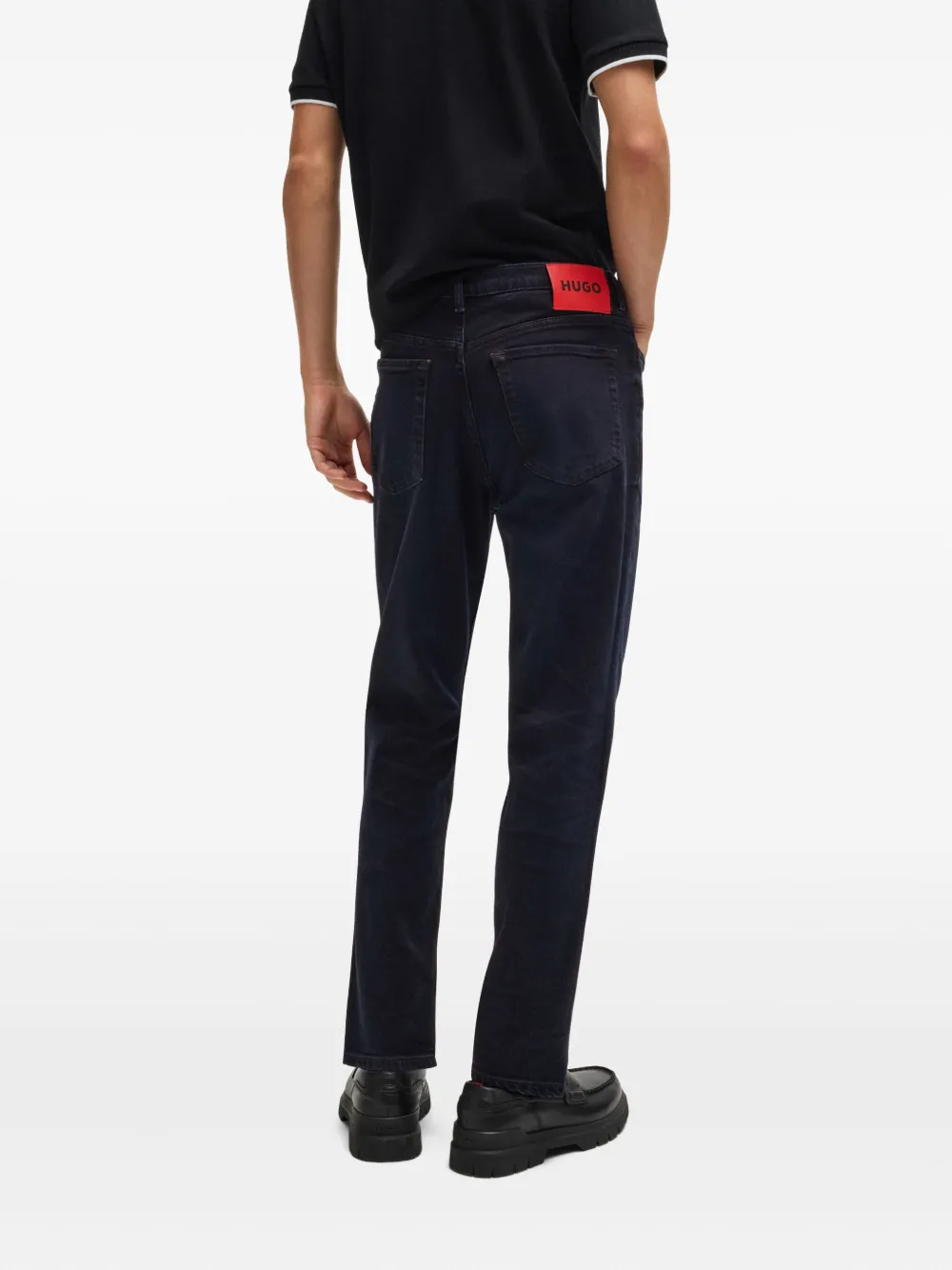 HUGO Skinny jeans Blauw