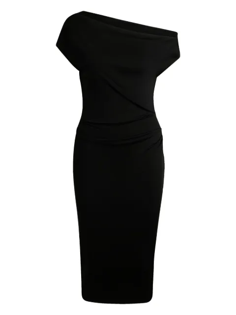 BOSS off-shoulder jersey dress 