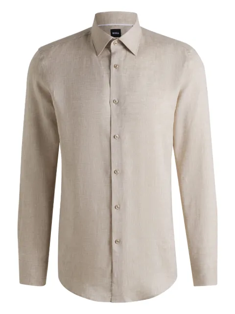 BOSS button-down long-sleeve shirt