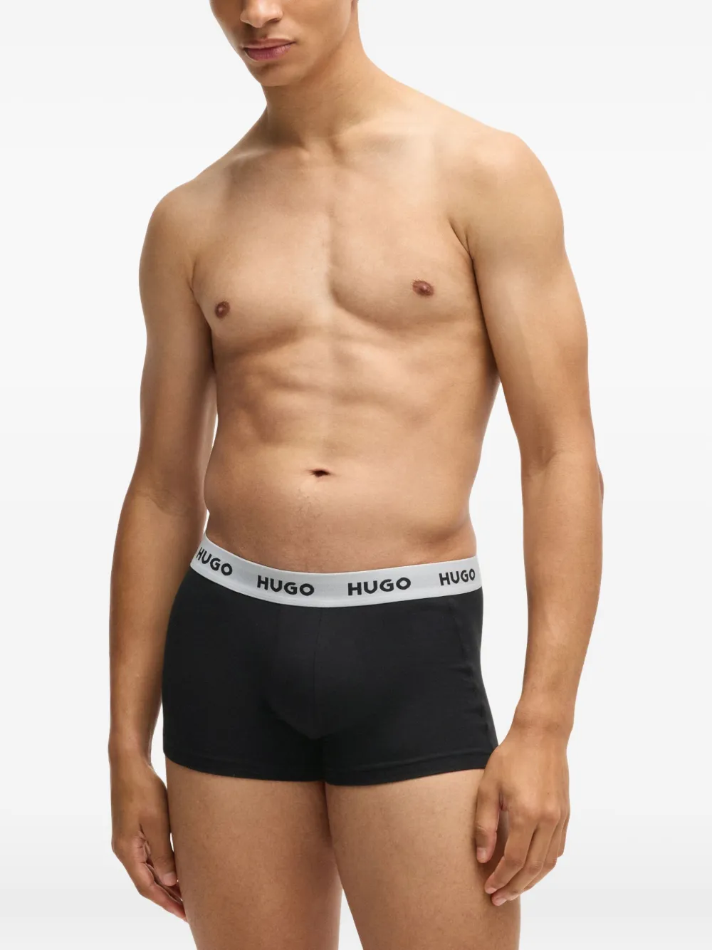 HUGO logo-waistband briefs (pack of three) | Image 2