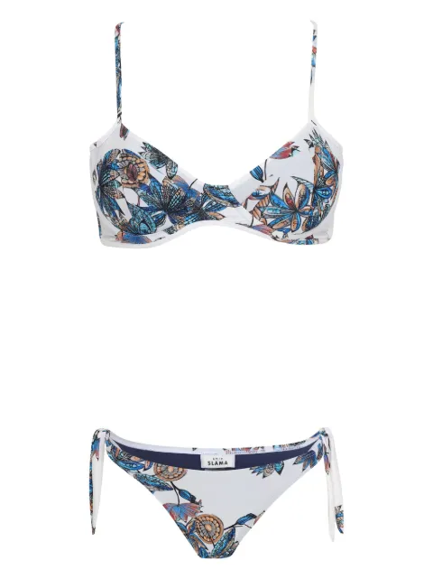Amir Slama floral-print bikini