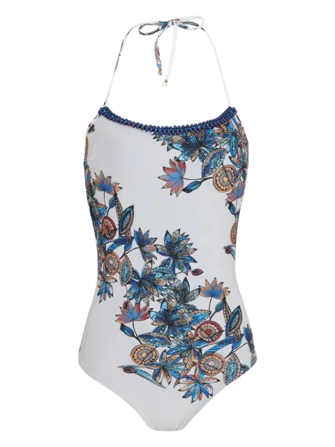 Amir Slama traje de baño con estampado floral