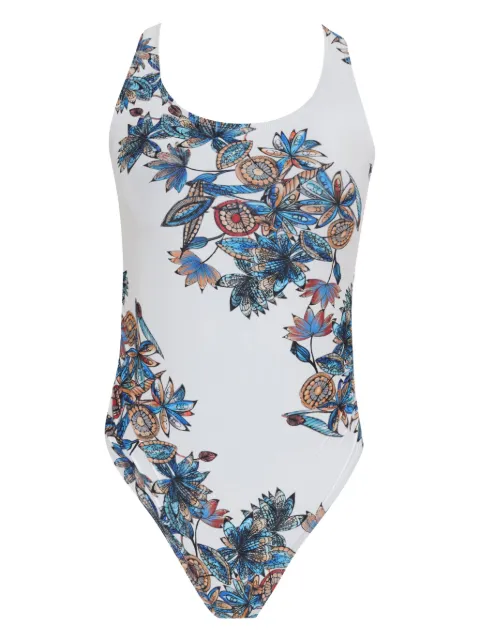 Amir Slama traje de baño con estampado floral