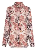 Amir Slama floral-print shirt - White