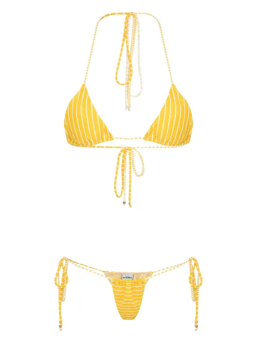 Bikini à rayures - Amir Slama - Modalova