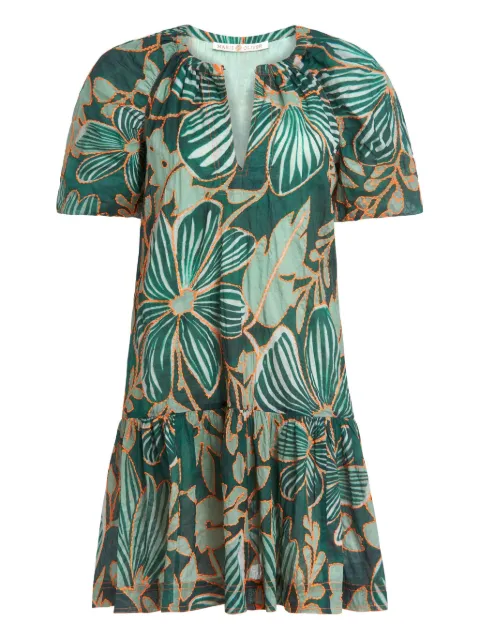 Marie Oliver Greta floral-print mini dress