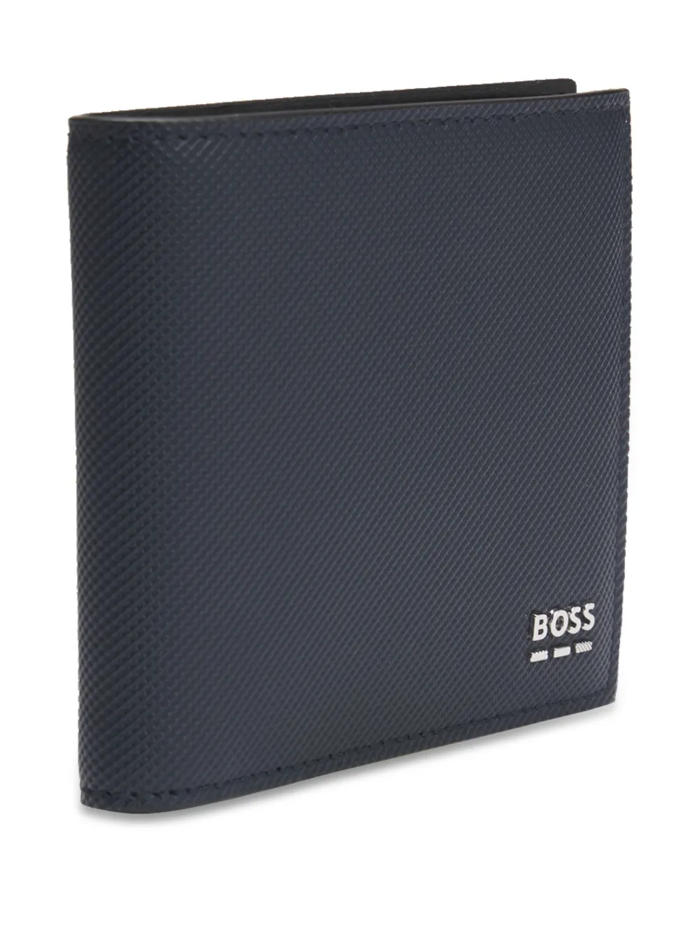 BOSS Portemonnee met logo Blauw