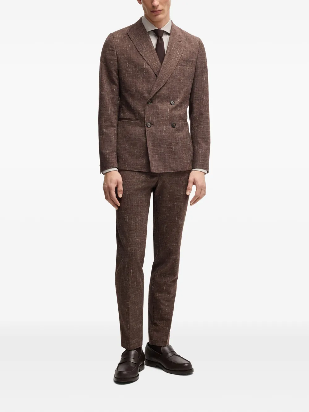 BOSS Overhemd met lange mouwen - Beige
