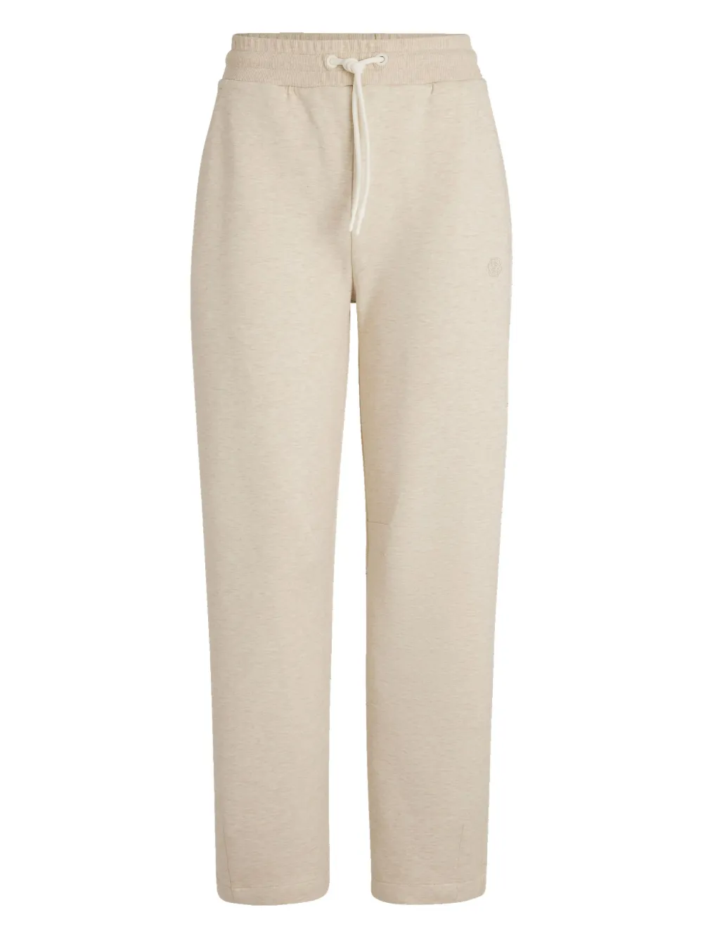 BOSS Trainingsbroek met geborduurd logo Beige