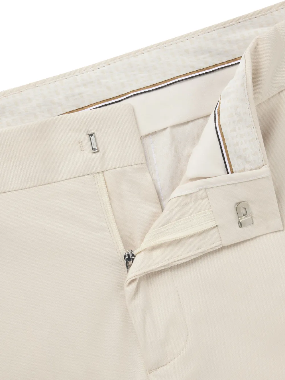 BOSS Katoenen broek - Wit