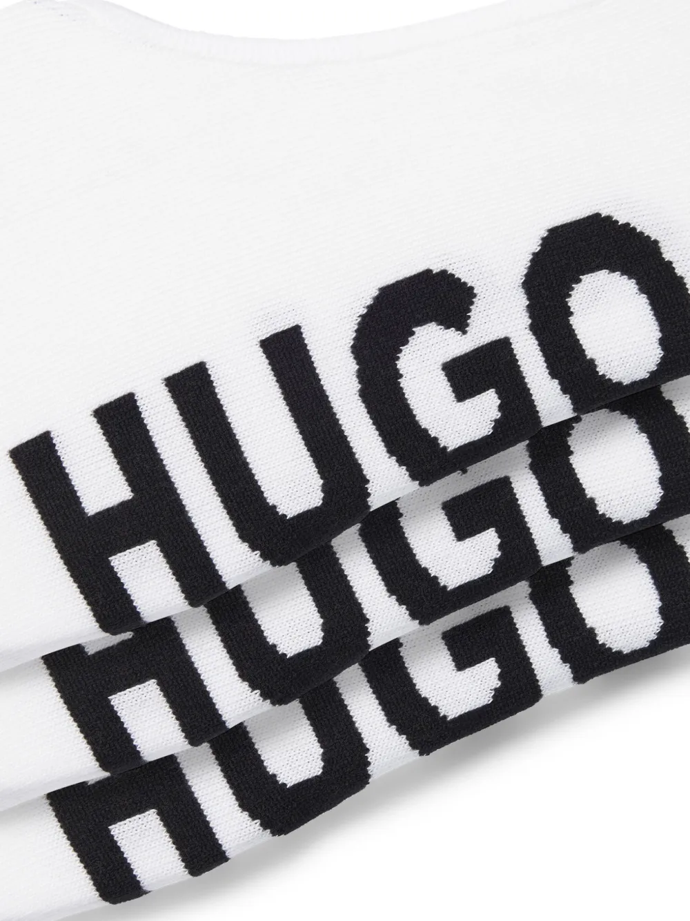 HUGO logo-embellished ankle socks (pack of three) | Image 2