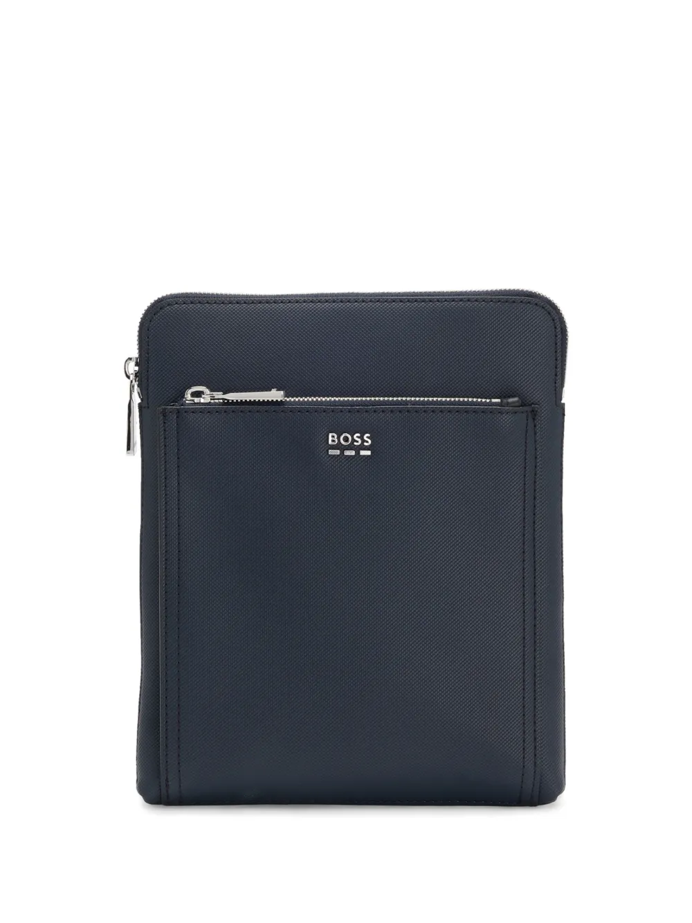 BOSS Bolsa transversal Jinko com zíper | Azul | Image 1