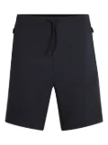 BOSS logo-patch shorts - Blue