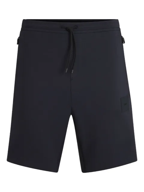 BOSS logo-patch shorts