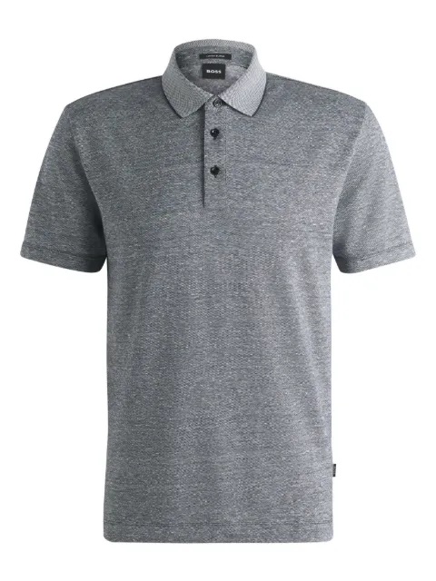 BOSS playera tipo polo manga corta