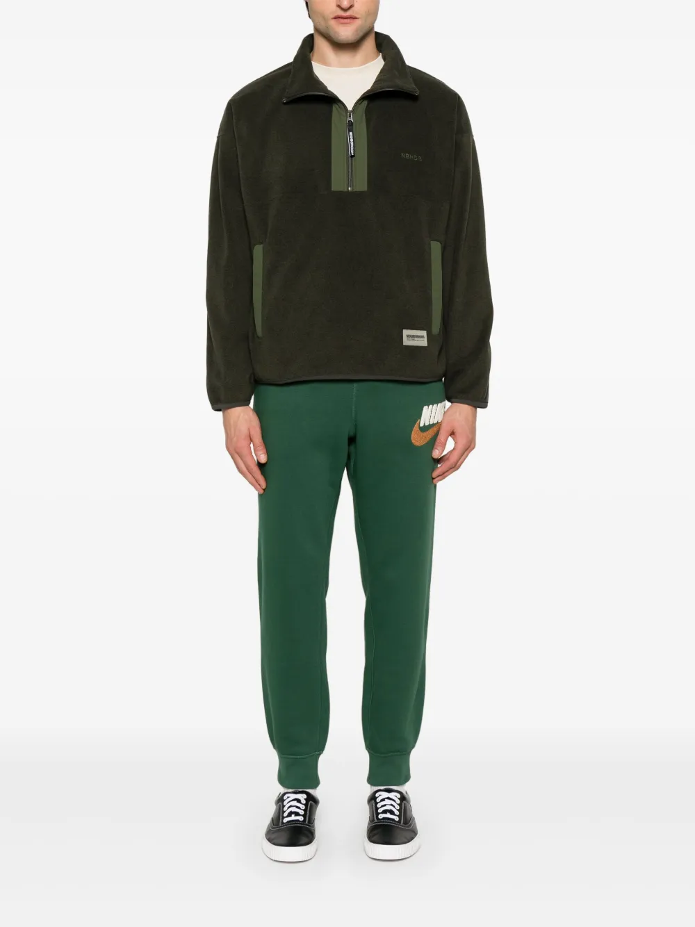 Nike Club Fleece joggingbroek Groen