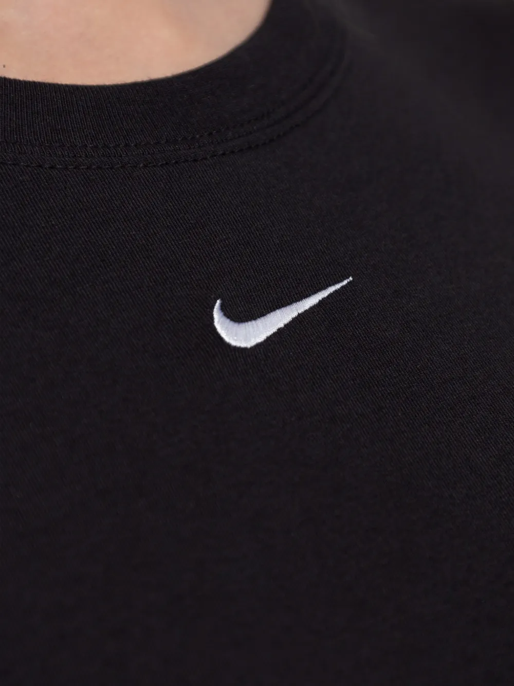 Nike Sportswear Chill gebreid T-shirt Zwart