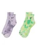 Nike Everyday ""Multi Color"" two-pack ankle socks - Green