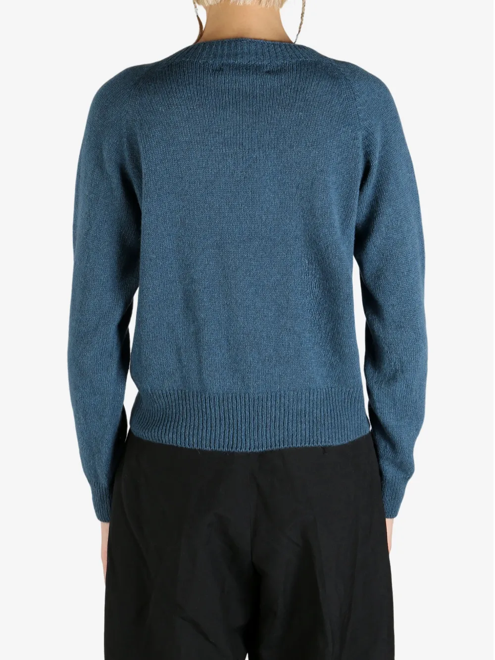 Margaret Howell Yak-wool Jumper In Blue