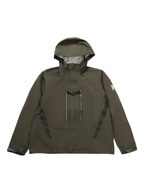 and Wander water-resistant hooded jacket