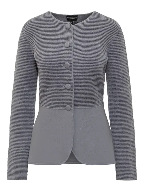 Cardigan à rayures - Emporio Armani - Modalova