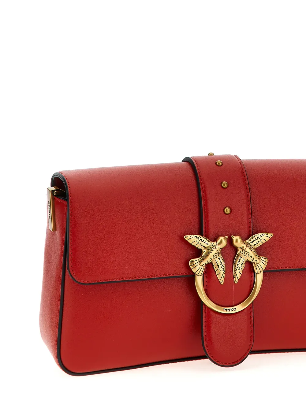 PINKO Love One Classic crossbodytas Rood