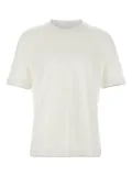 Brunello Cucinelli faux-layered T-shirt - White